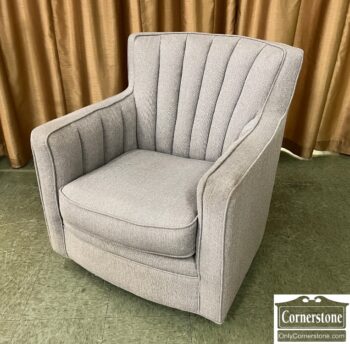 5010-172-Swivel Club Chair Gray