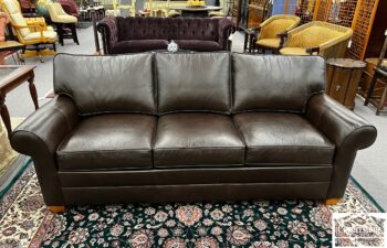 5010-267-EA Brown Leather Sofa