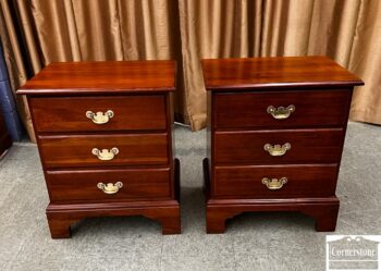 5010-283-Pr of Sol Cher Bedside Chests