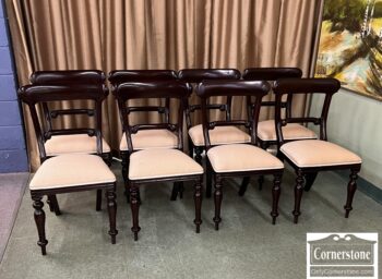 5010-31-Set of 8 Regency Dining Chairs