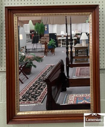 5010-48-Antique Walnut Framed Mirror