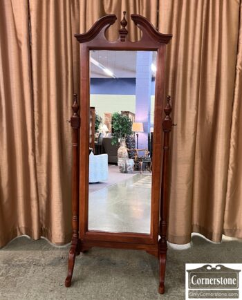 5010-79-Solid Cherry Cheval Mirror