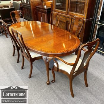 5020-1348-Councill Dining Table 6 Chairs