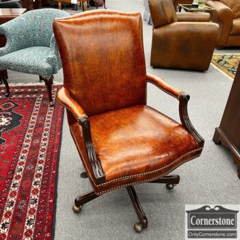 5020-1350-Leather Desk Chair