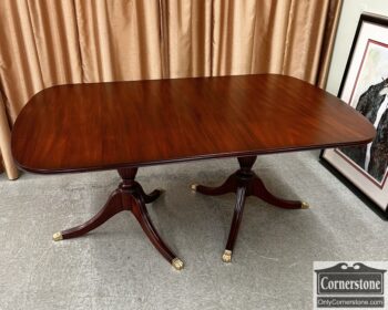 5020-1364-HH Pedestal Table w Pads