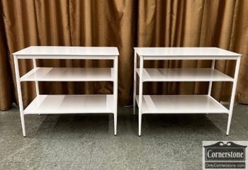 5020-1377-Pair of West Elm Metal Nightstands