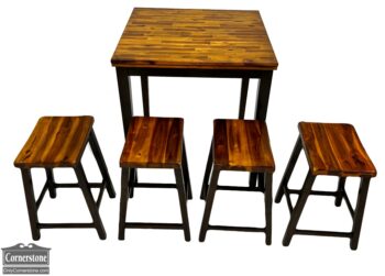 5020-1381-Pub Table w 4 Stools