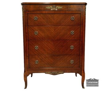 5020-1439-Flint and Horner Antique Tall Chest