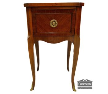 5020-1440-Flint and Horner Antique Nightstand Accent Table