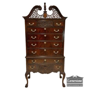 5020-1452-Drexel Mah Highboy