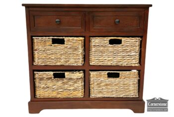 5020-1458-Storage Cabinet w Basket Drawers