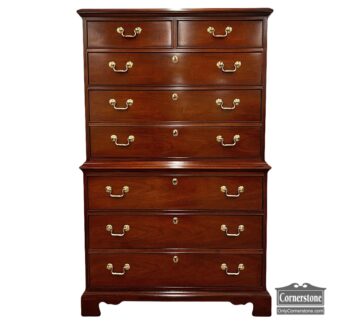 5020-1474-Thomasville Mah Tall Chest