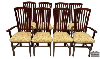 5020-1521-Set of 8 Bermex Dining Chairs