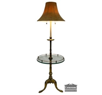 Floor Lamp with Table