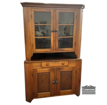 5020-1616-Early 2-Piece Corner Cabinet