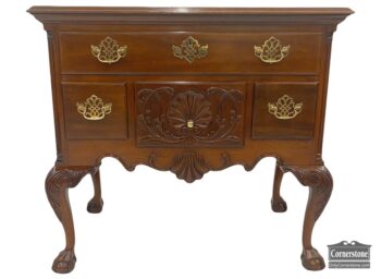 5020-1619-Chippendale Lowboy