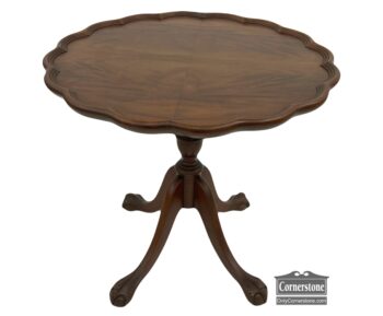 5020-1779-Pie Crust Accent Table