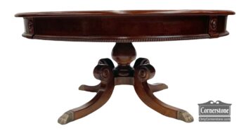 5020-1789-Round Pedestal Coffee Table