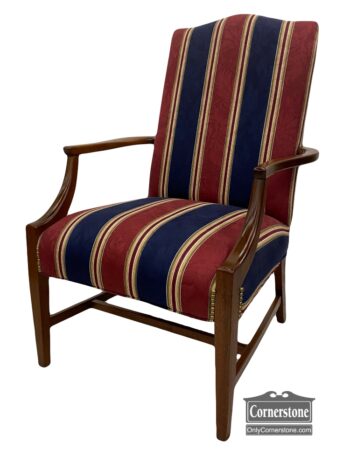 5020-1831-Occasional Chair Striped