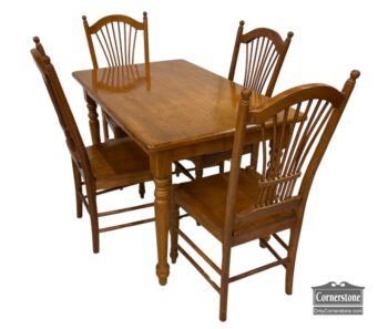 5020-1870-Casual Dining Table w 4 Chairs