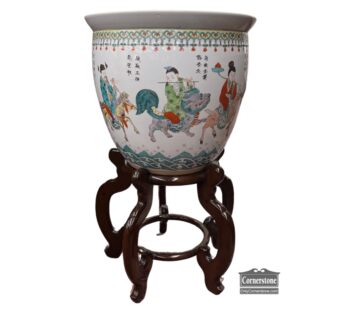 5020-1895-Chinese Planter with Stand