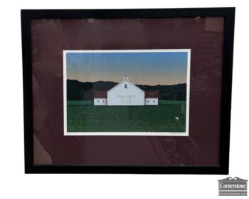 5020-1918-Ted Jeremenko Print White Barn