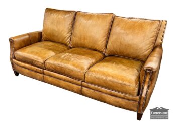 5020-1934-Hancock and Moore Leather Sofa