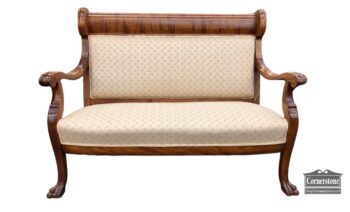 5020-1967-Antique Empire Settee