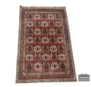 5020-1975-Wool Hand Knotted Room Size Rug