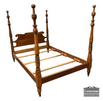 5020-1976-Stickley Full Low Poster Bed