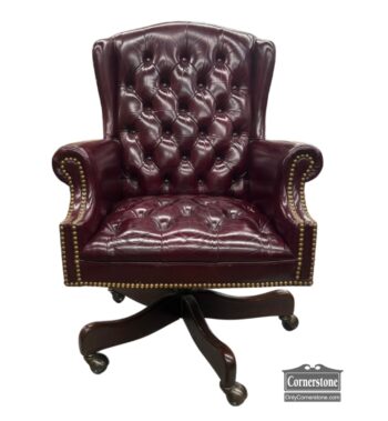 5020-2052-Leather Executive Desk Chair