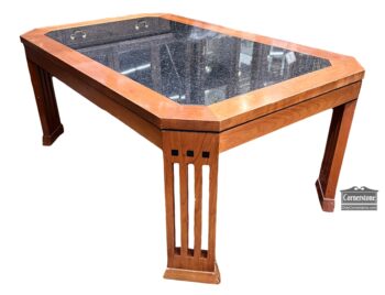 5020-2168-Stickley Coffee Table Marle Inset