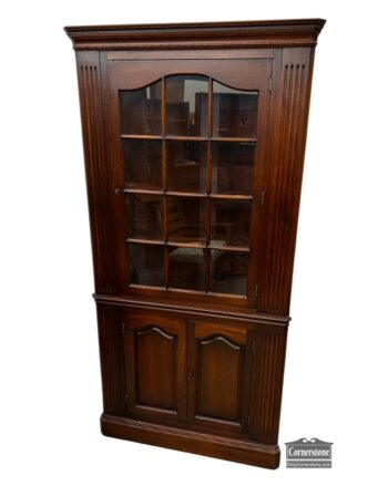 5020-2279-Georgetown Galleries Corner Cabinet