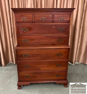 5020-303-Continental Cherry Chest on Chest