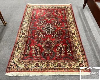 5020-791-Hand Knotted Wool Area Rug