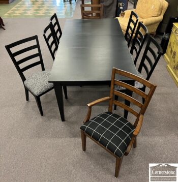 5020-898-EA Dining Table and 7 Chairs