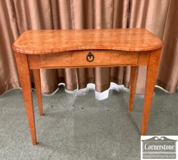 5020-97-Sm Burled Wood Desk Vanity
