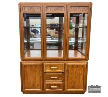 5026-14-1980s China Display Cabinet