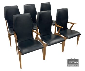 5026-23-Lane First Edition MCM Walnut Chairs