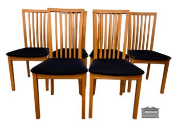 5026-66-Set of 6 Skovby MCM Side Chairs