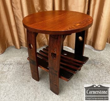 5100-14-Barrel End Table