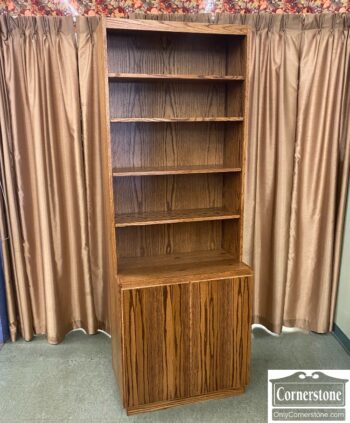 5966-2438-Columbia Oak Bookcase