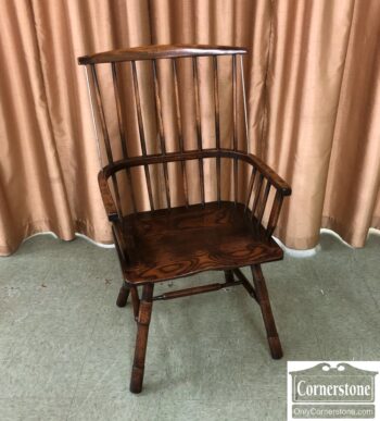 6044-4-Oak Windsor Chair