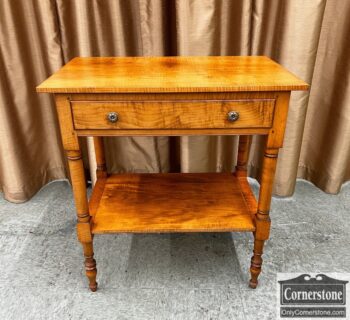 7105-103-Tiger Maple End Table