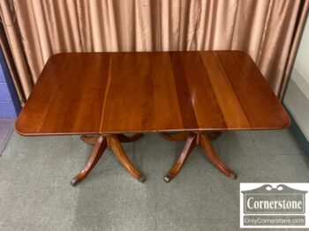 7626-847-Stickley Dining Table 2 Leaves