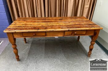 7875-17-Rustic Pine Farm Table