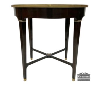 7976-13-Baker Round Accent Table