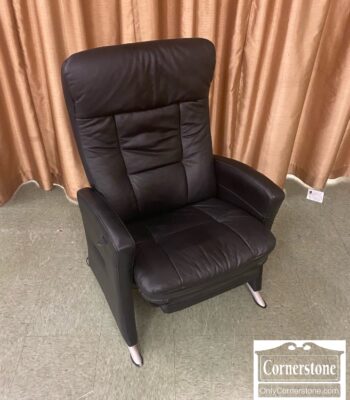 8001-9-Blk Faux Leath Varitilt Chair