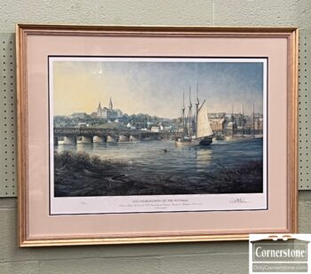 8069-2-McGehee Litho Old Georgetown on Potomac