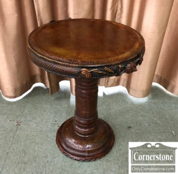 8109-11-Round Metal End Table